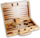 Longfield Games Longfield backgammon hout ingelegd - 15 inch
