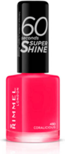 Rimmel London 60 Seconds Super Shine nagellak - 430 Coralicious