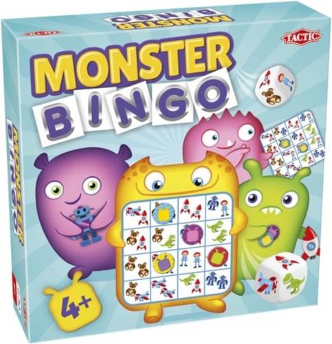 Tactic kinderspel Monster Bingo