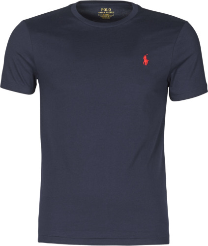 T-shirt Korte Mouw Polo ralph lauren  T-SHIRT AJUSTE COL ROND EN COTON LOGO PONY PLAYER