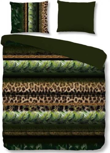 Pure Tamara dekbedovertrek - 1-persoons (140x200/220 cm + 1 sloop) - Microvezel - Groen