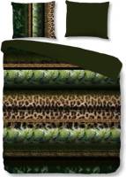 Pure Tamara dekbedovertrek - 1-persoons (140x200/220 cm + 1 sloop) - Microvezel - Groen