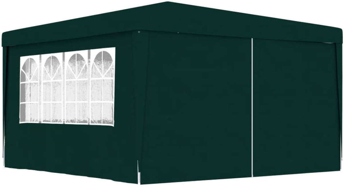 VidaXL Partytent met zijwanden professioneel 90 g/m² 4x4 m groen
