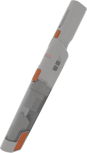 TurboTronic TT-LUX500 Compact Design Handstofzuiger met oplaadstation - inclusief 2 accessoires - Zilver/Oranje