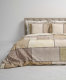 Heckett & Lane dekbedovertrek Rida - Woven Beige - 1-Persoons 140x200/220 cm