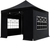 Lizzely Garden & Living Easy up 3x3m zwart luxe partytent