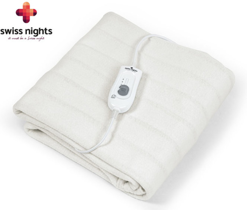 Swiss Night Elektrisch Warmtedeken 140 x 150 cm 2x (60W)