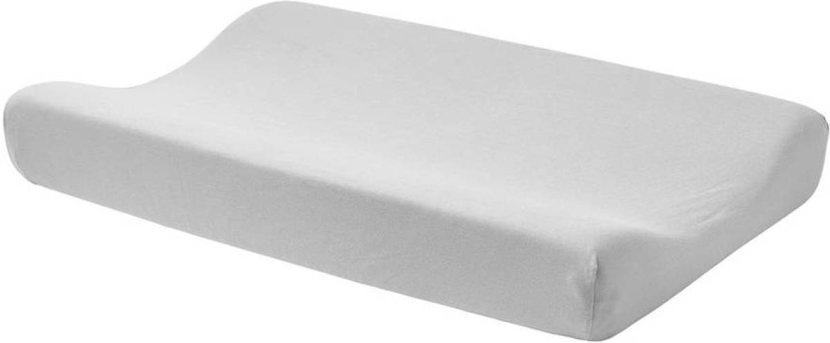 Meyco aankleedkussenhoes Basic jersey lichtgrijs