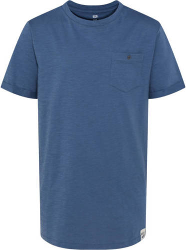 WE Fashion Fundamentals T-shirt grijsblauw