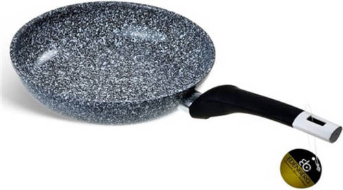 EDENBERG Stonetec Line - Hapjespan Keramisch - 24 cm - 3-laags anti-aanbaklaag!