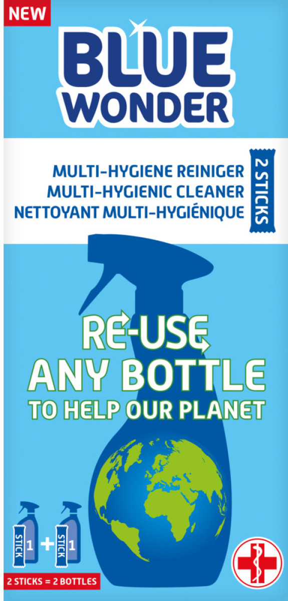 Blue Wonder Herbruikbare Sticks Multi-Hygiene 2 stuks