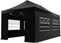 Lizzely Garden & Living Easy up 3x6m zwart 30mm (aluminium buizen) semi prof partytent
