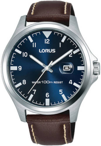 Lorus horloge RH963KX8 bruin