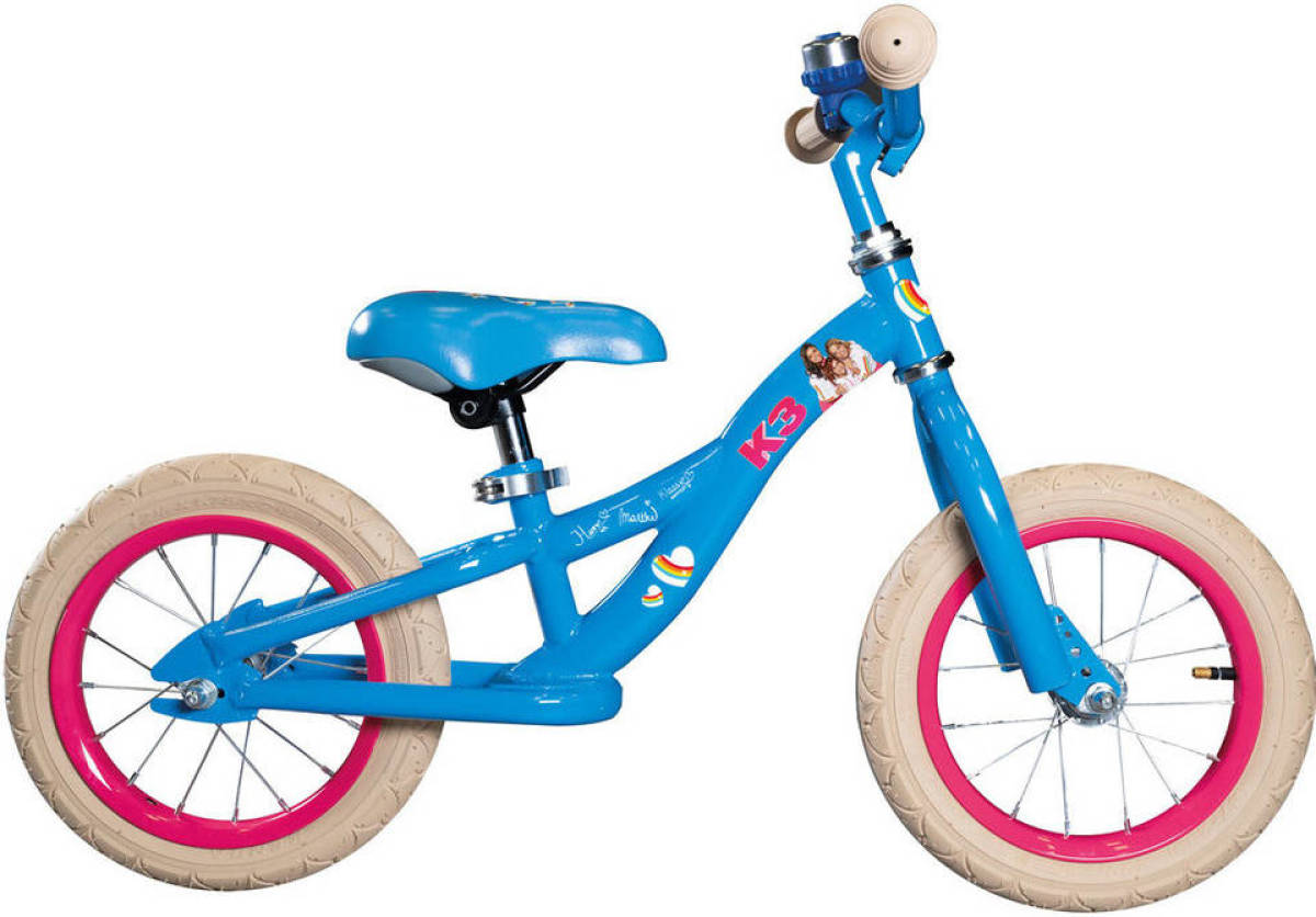 Studio 100 loopfiets K3 12 Inch Meisjes Blauw