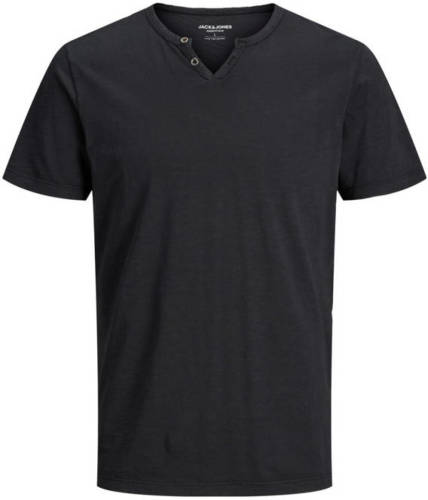Jack & Jones ESSENTIALS T-shirt van biologisch katoen zwart