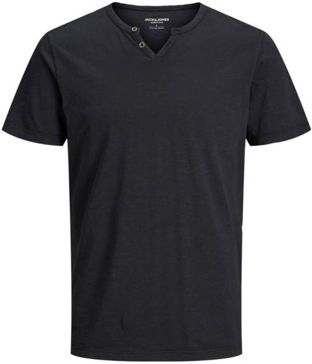 Jack & Jones ESSENTIALS T-shirt van biologisch katoen zwart