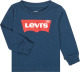 Levi's Kids longsleeve Batwing met logo donkerblauw