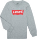 Levi's Kids longsleeve Batwing met logo grijs melange
