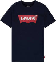 Levi's Kids T-shirt Batwing met logo donkerblauw