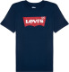 Levi's Kids T-shirt Batwing met logo donkerblauw