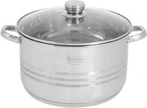 EDENBERG Classic Line - Kookpan met Deksel - RVS - Ø 34 cm - 17.7L