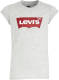 Levi's Kids T-shirt Batwing met logo lichtgrijs