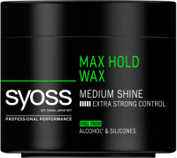 Syoss Styling Maxx Hold Wax - 6 x 150 ml - voordeelverpakking