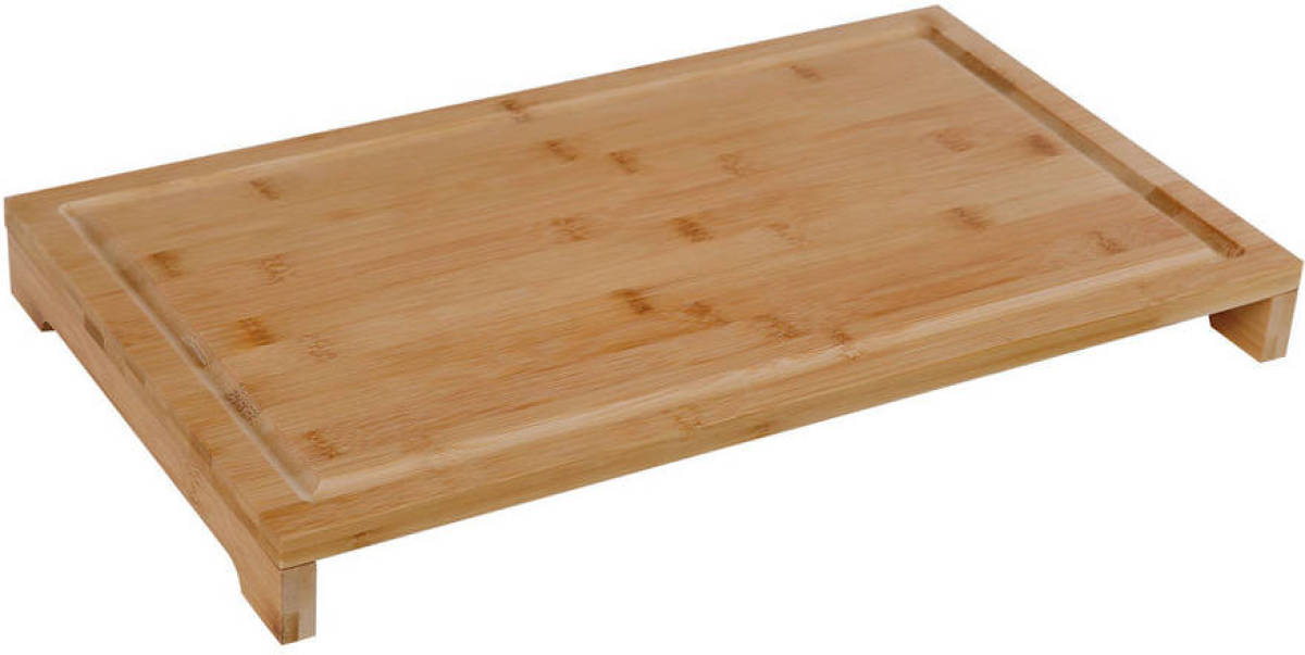 Decopatent Houten snijplank van Bamboe hout met saprand - Stevige kwaliteit