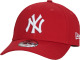 New Era 9Forty pet rood/wit
