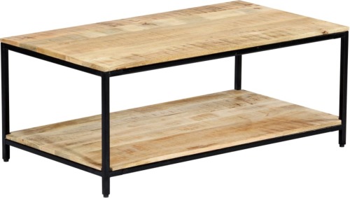 VidaXL Salontafel 110x60x45 cm massief mangohout