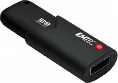 Emtec B120 Click Secure USB flash drive 128 GB USB Type-A 3.2 Gen 2 (3.1 Gen 2) Zwart