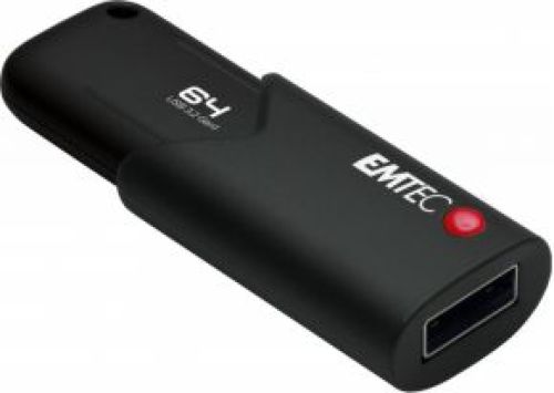 Emtec B120 Click Secure USB flash drive Zwart