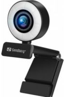 Sandberg 134-21 webcam 2 MP 1920 x 1080 Pixels USB 2.0 Zwart