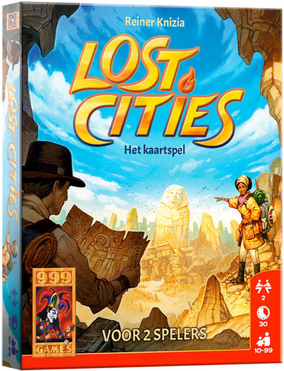 999 Games Lost Cities: Het kaartspel