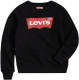 Levi's Kids sweater Batwing met logo zwart