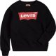 Levi's Kids sweater Batwing met logo zwart