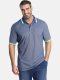 Charles Colby polo T-shirt EARL LANDON Plus Size blauw