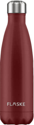 FLASKE - Bottle - 500ML/Rood/RVS/44