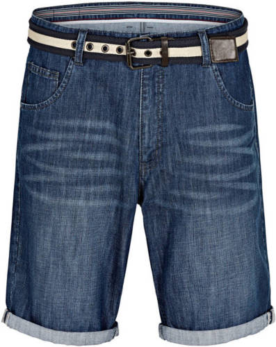Jan Vanderstorm loose fit jeans Plus Size short Lenas dark denim