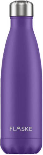 FLASKE - Bottle - 500ML/Paars/RVS/33