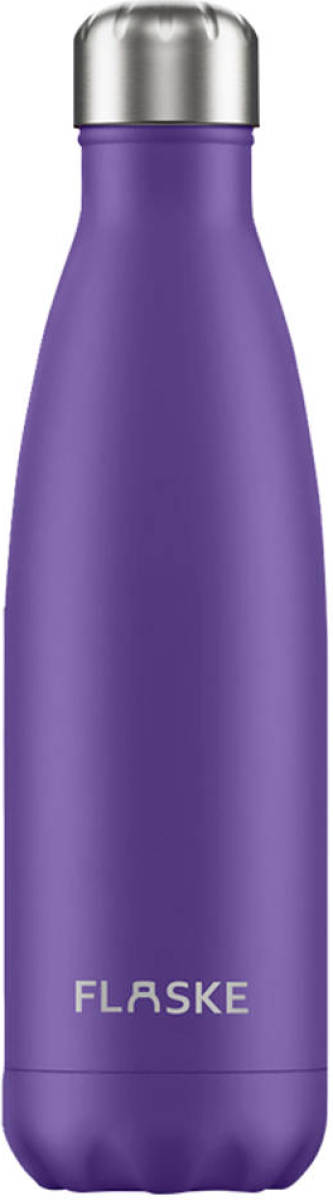 FLASKE - Bottle - 500ML/Paars/RVS/33