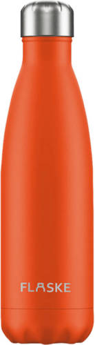 FLASKE - Bottle - 500ML/Oranje/RVS/44