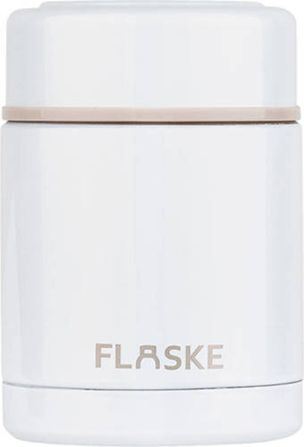 FLASKE - Food Pots - 400ML/Wit/RVS/166