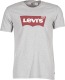 Levi's T-shirt met logo grijs melange