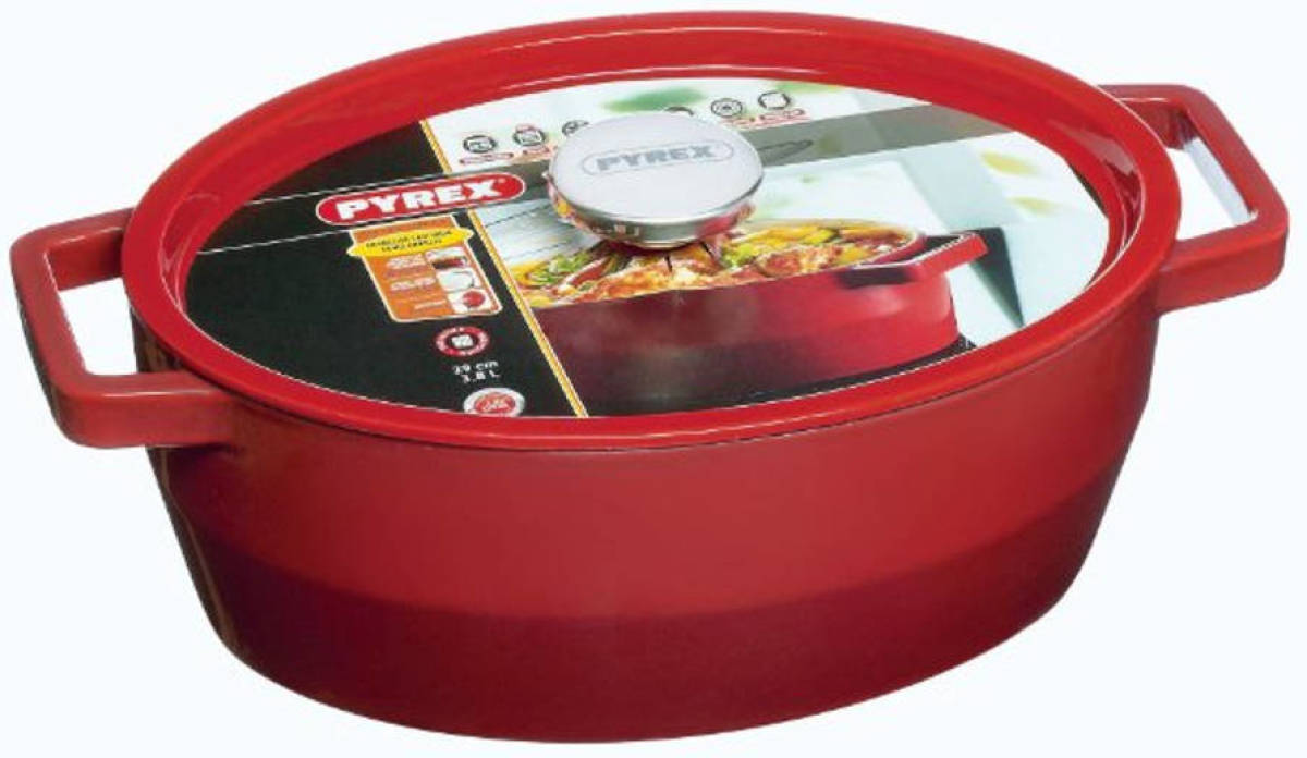 Braadpan Ovaal, 3,8 liter - Pyrex Slowcook