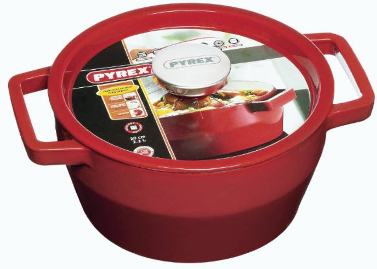 Braadpan Rond, 2,2 liter - Pyrex Slowcook
