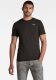 G-star Raw T-shirt met biologisch katoen zwart