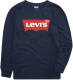 Levi's Kids longsleeve Batwing met logo donkerblauw