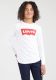 Levi's Kids longsleeve Batwing met logo wit