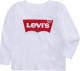 Levi's Kids longsleeve Batwing met logo wit